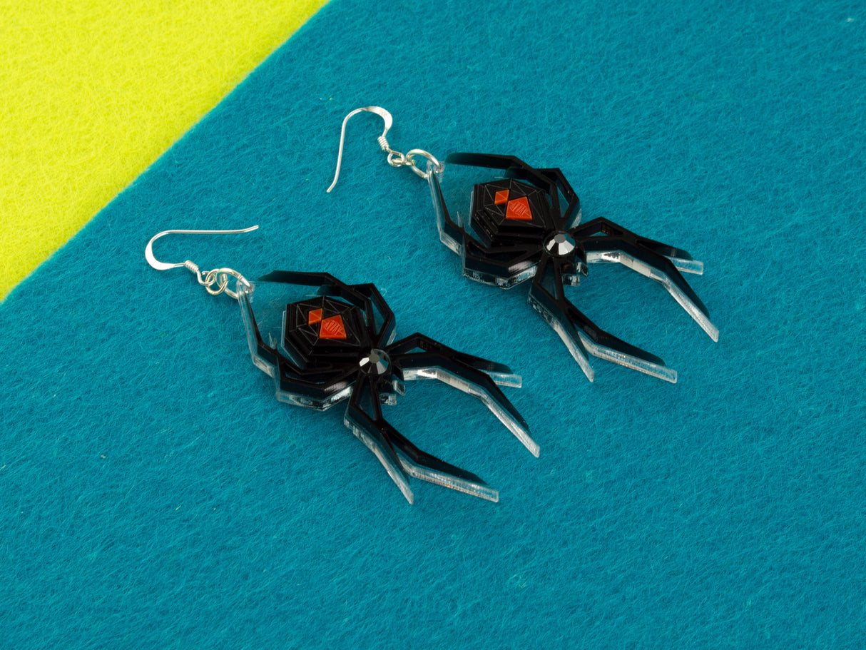 Black Widow Earrings