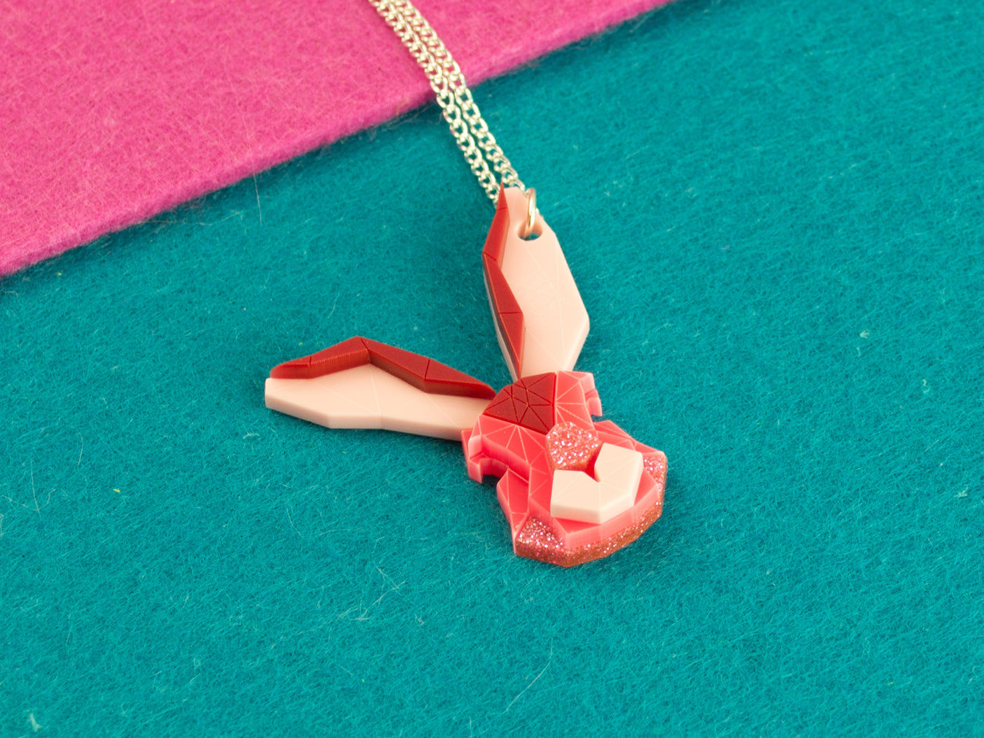 Bunny Necklace - Summer Crush