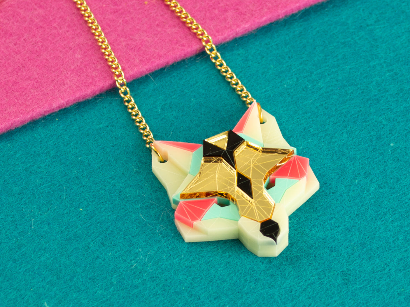 Fox Head Necklace - Creativity