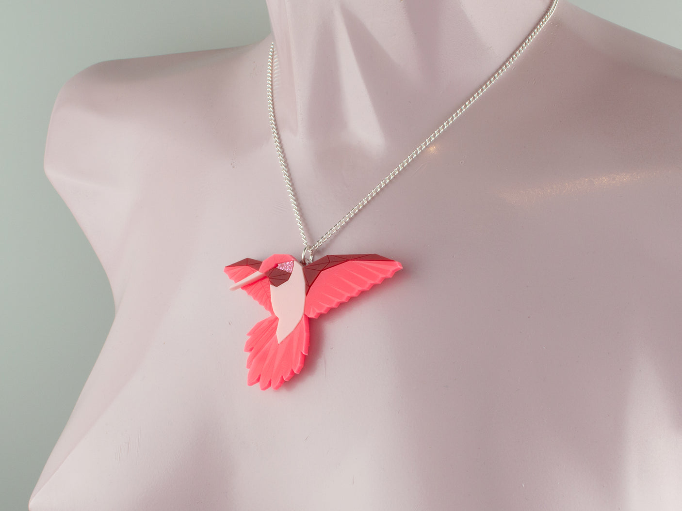 Hummingbird Pendant - Summer Crush