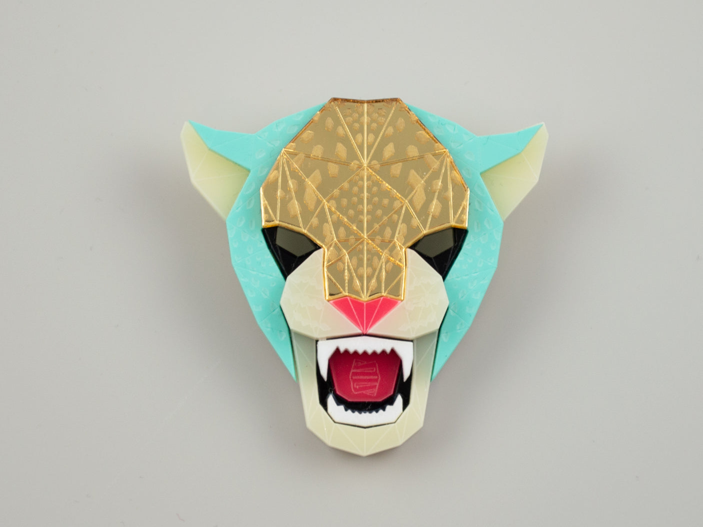 Jaguar Head Brooch - Creativity