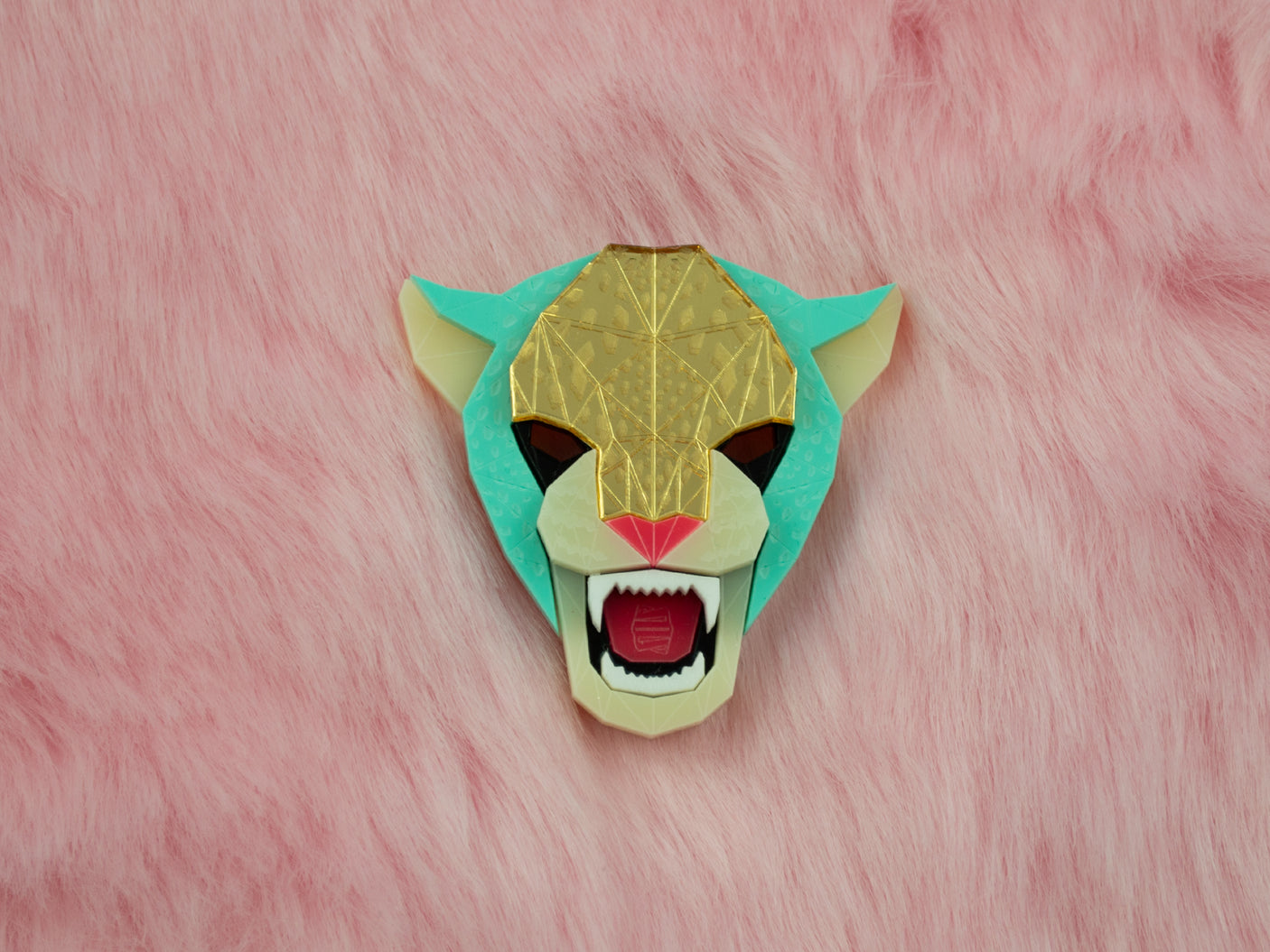 Jaguar Head Brooch - Creativity