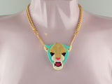 Jaguar Head Necklace - Creativity