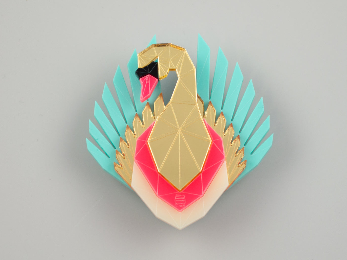 Swan Brooch - Creativity