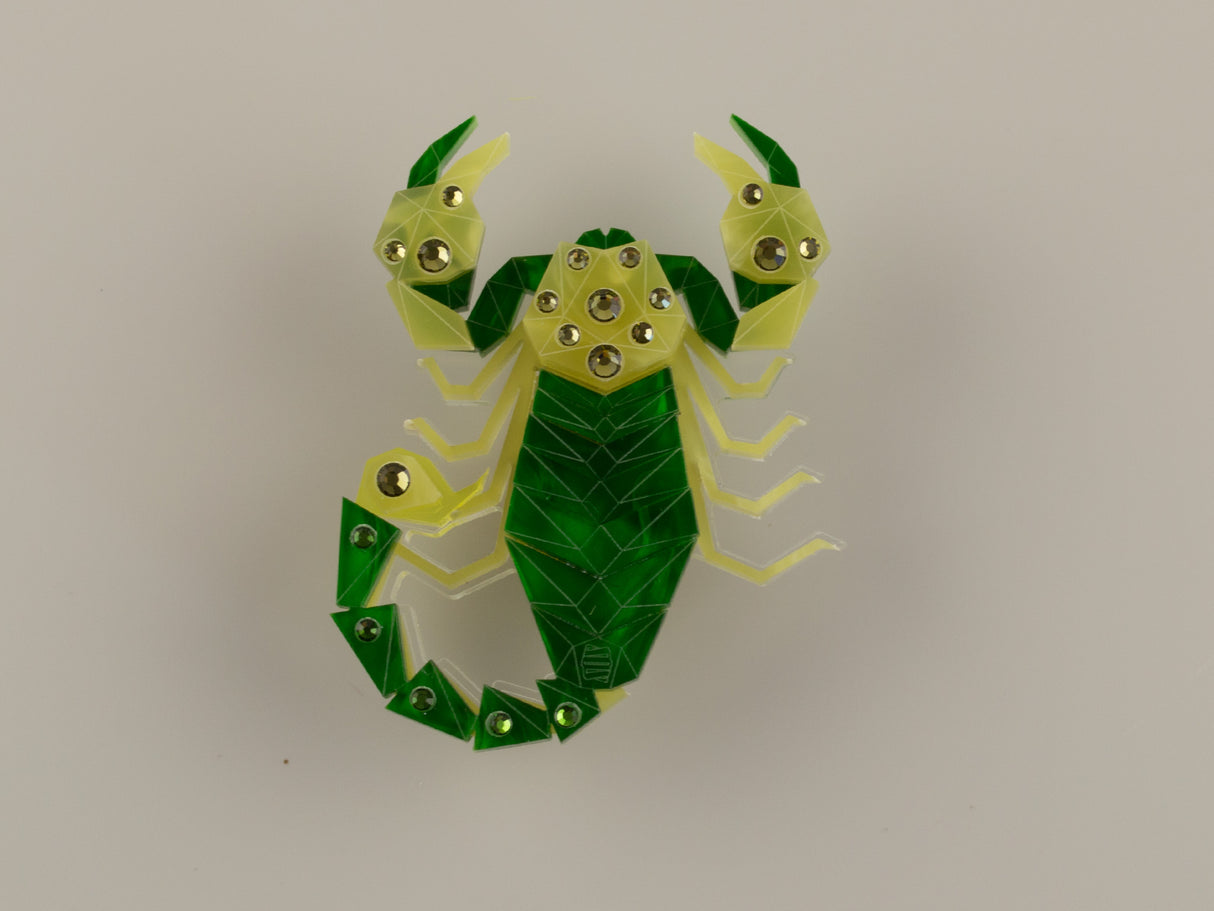 Scorpion Brooch - Acid Trak