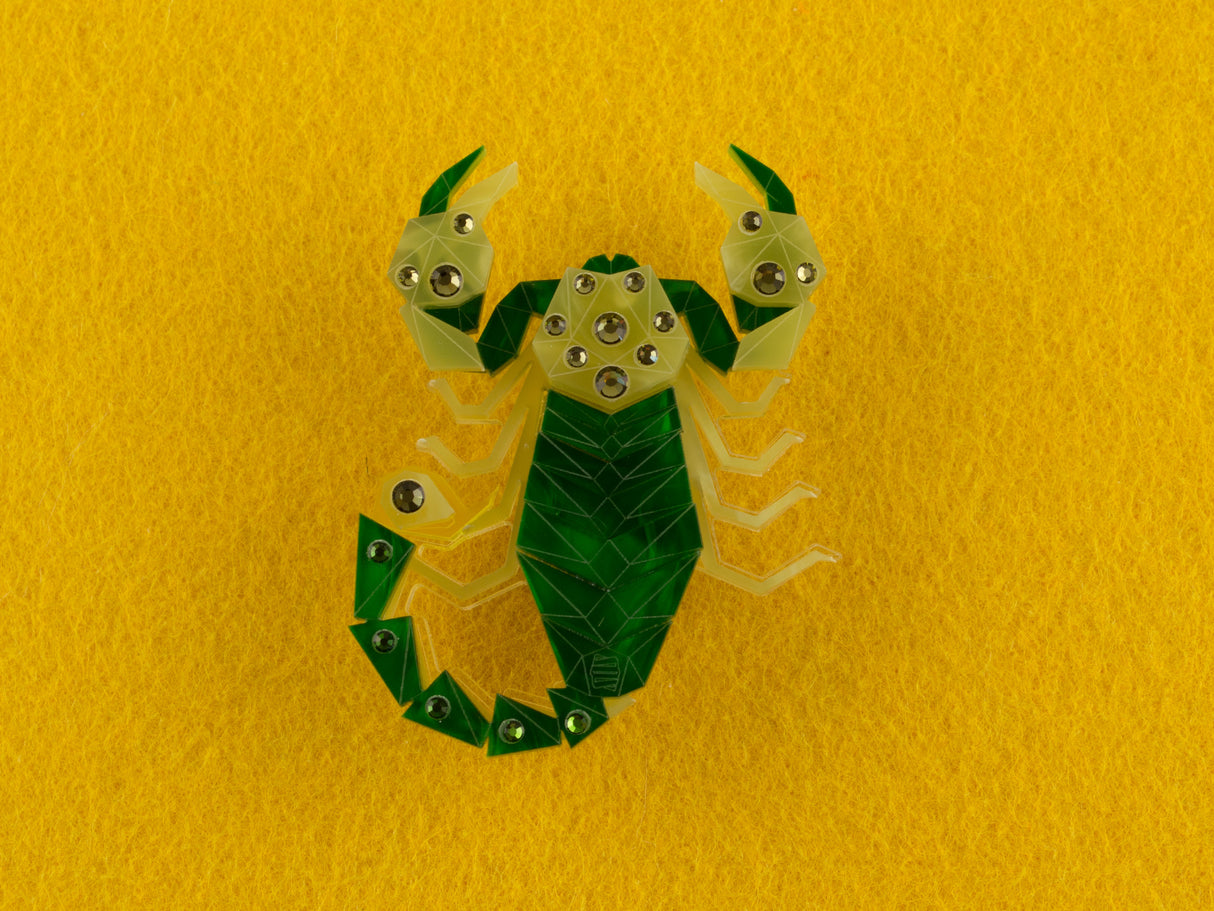 Scorpion Brooch - Acid Trak