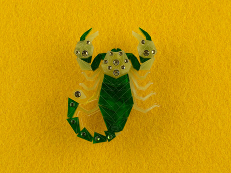 Scorpion Brooch - Acid Trak