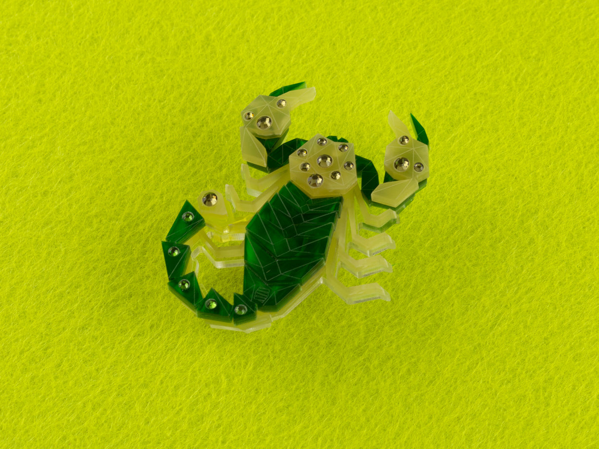 Scorpion Brooch - Acid Trak