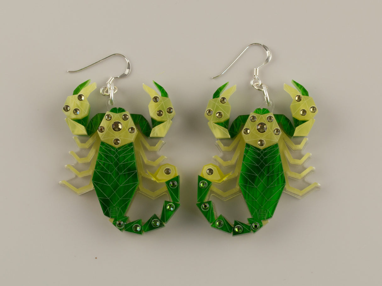 Scorpion Earrings - Acid Trak