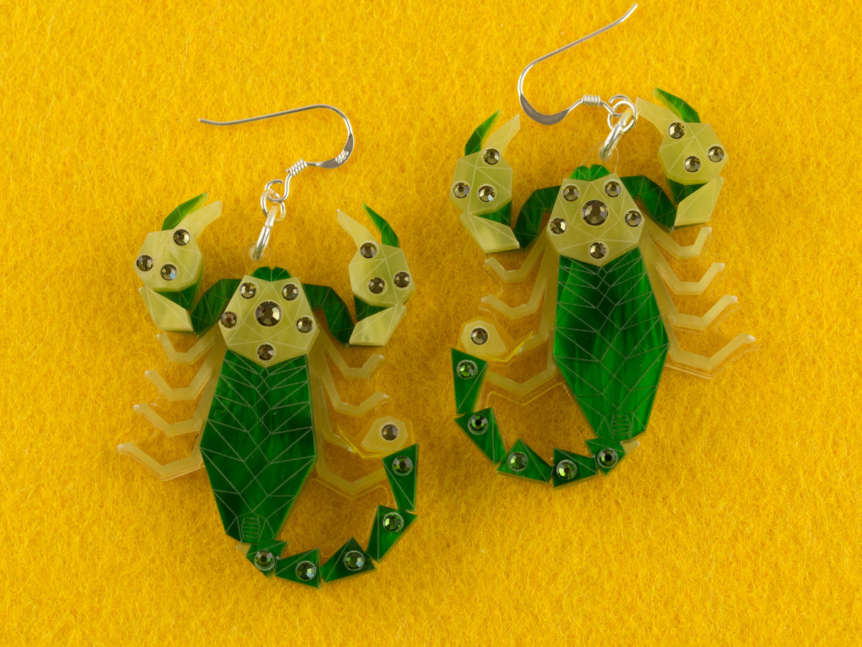 Scorpion Earrings - Acid Trak