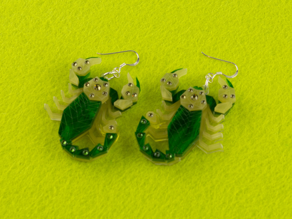 Scorpion Earrings - Acid Trak