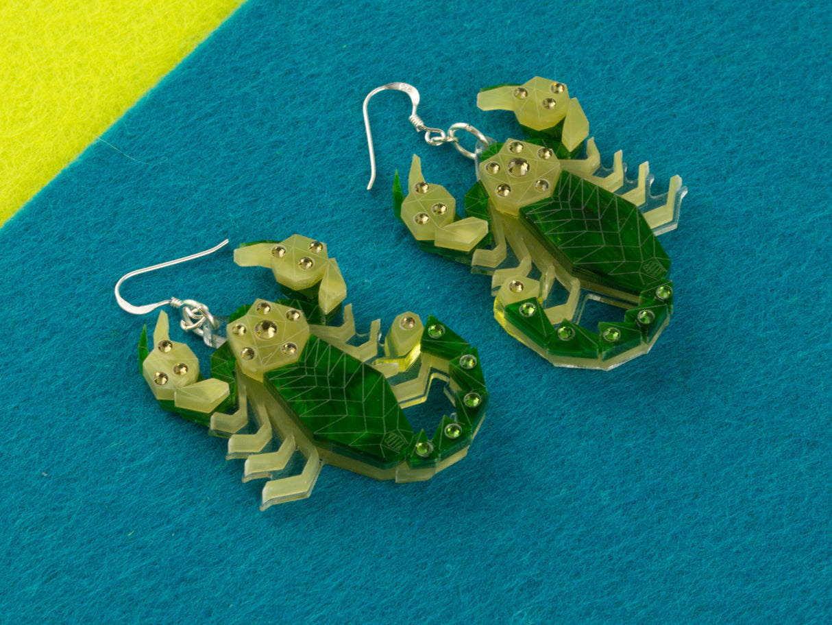 Scorpion Earrings - Acid Trak