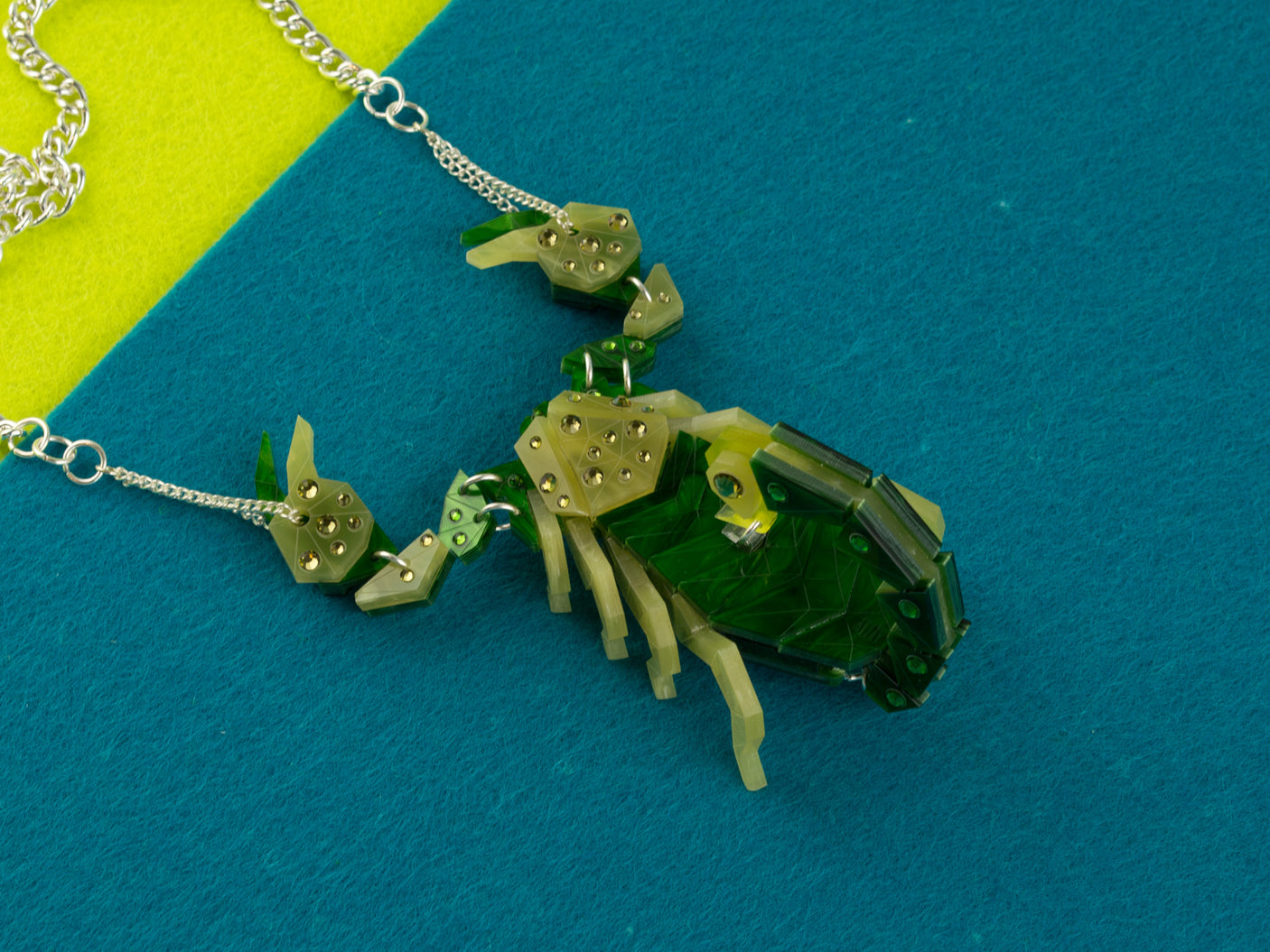 Scorpion Statement Necklace - Acid Trak