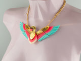 Swan Statement Necklace - Creativity