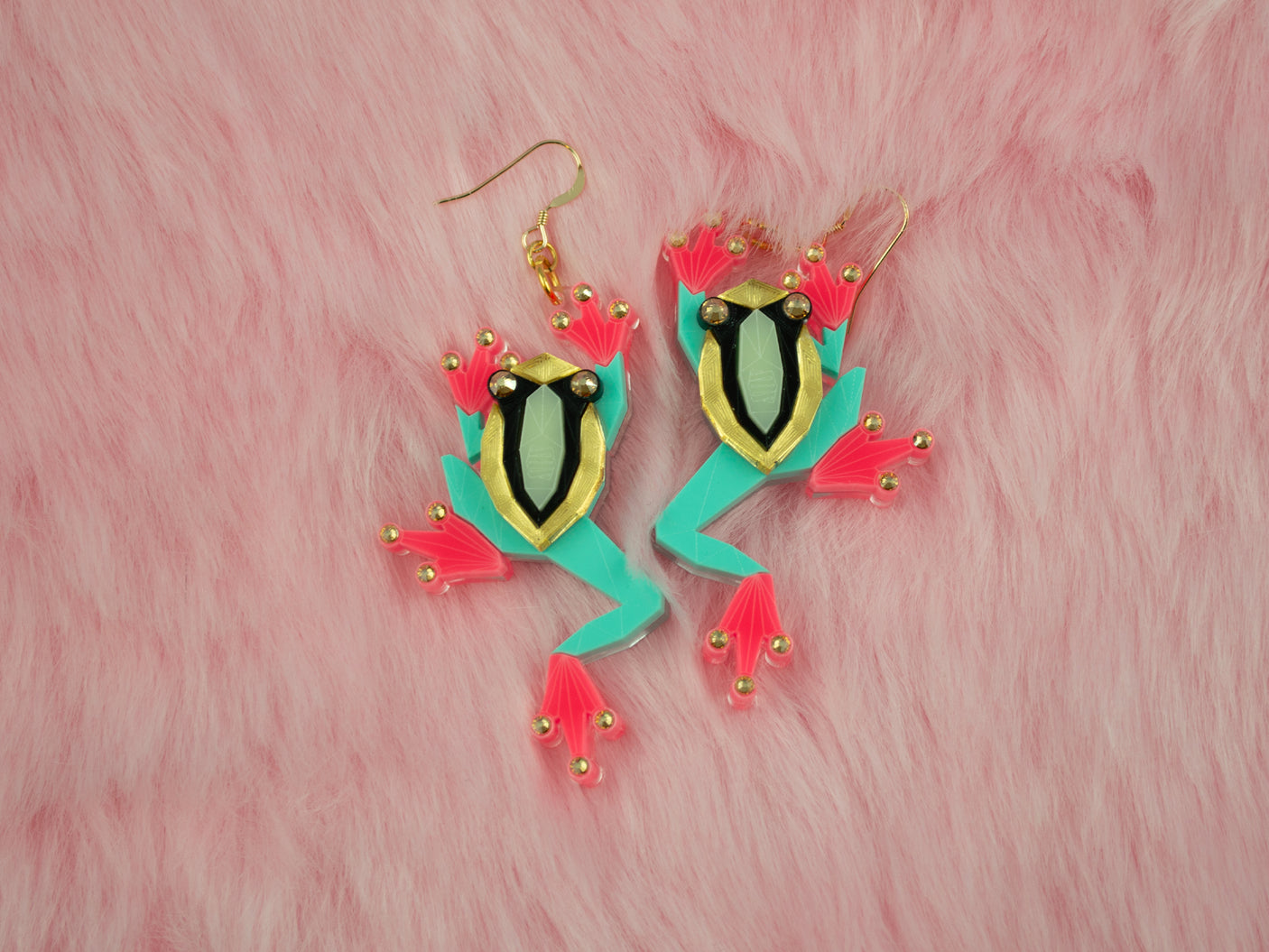 Tree Frog Earrings - Creativity