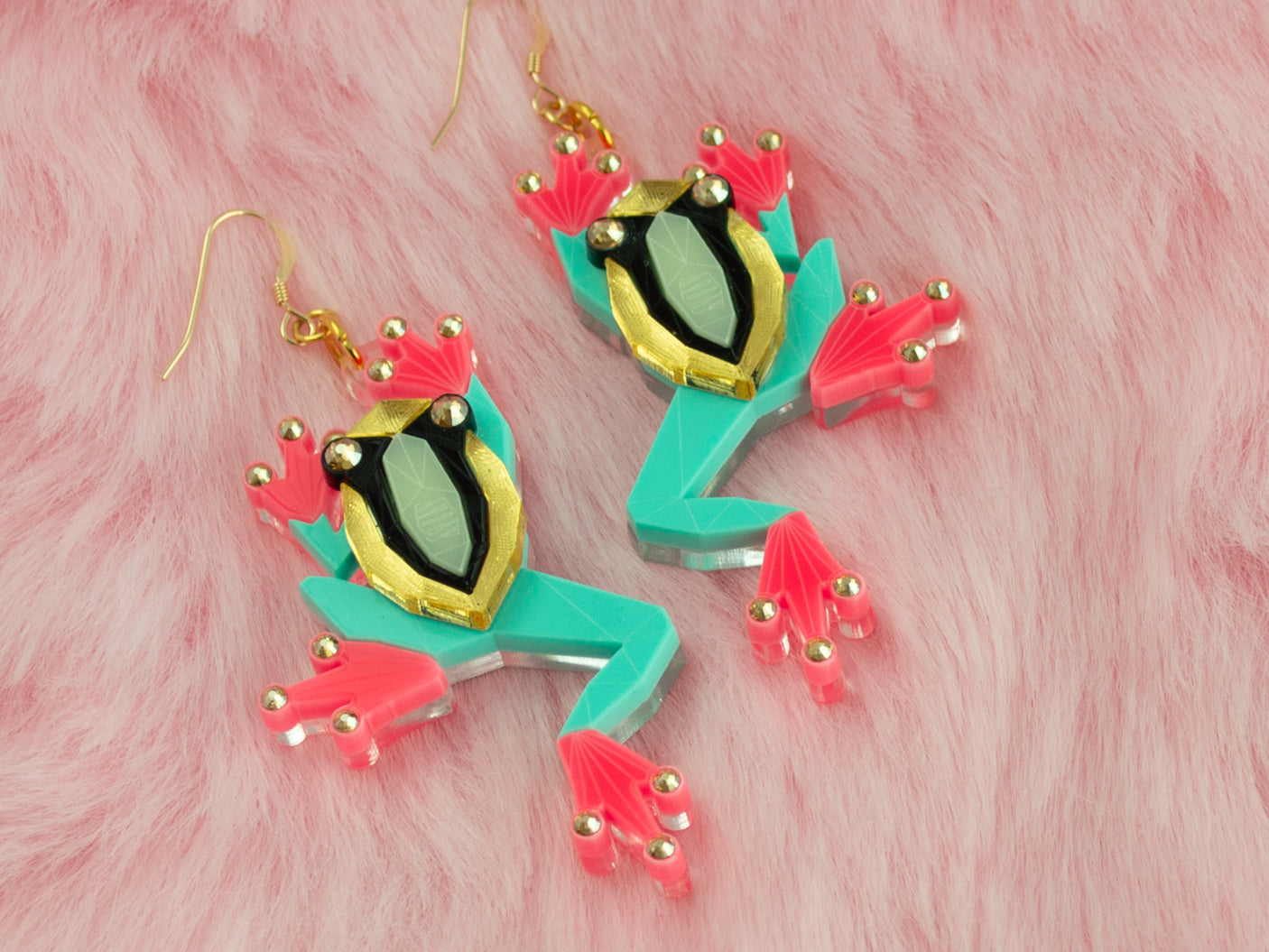 Tree Frog Earrings - Creativity