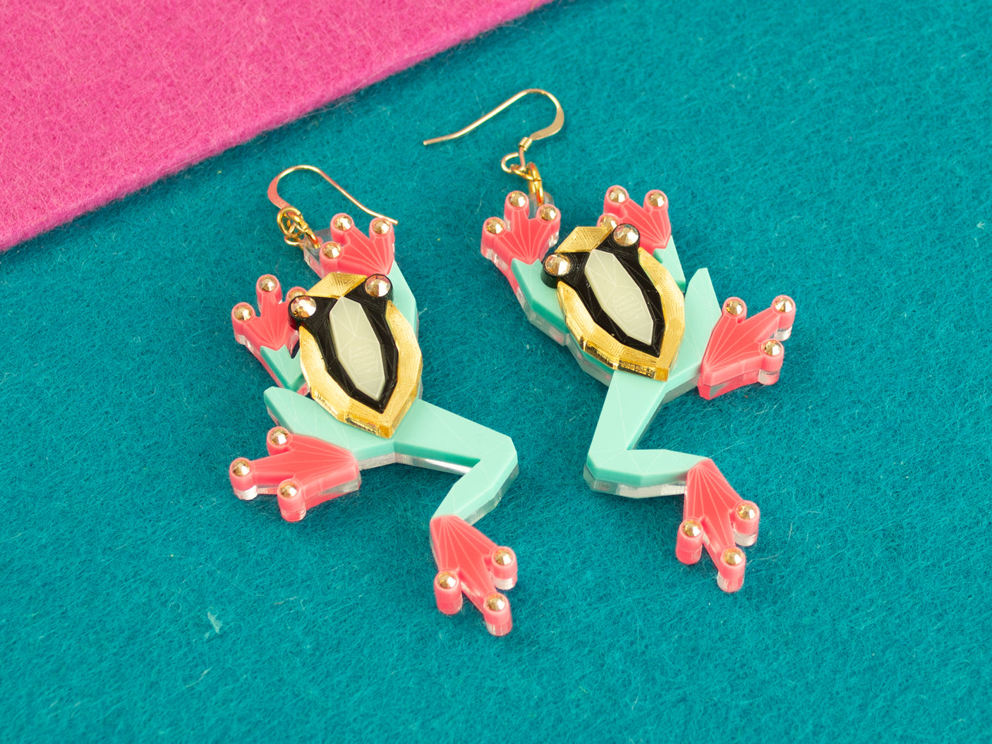 Tree Frog Earrings - Creativity