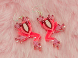 Tree Frog Earrings - Summer Crush