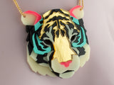 Tiger Head Necklace - Creativity