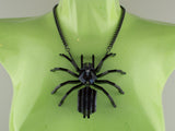 Tarantula Statement Necklace - Pearl Abyss