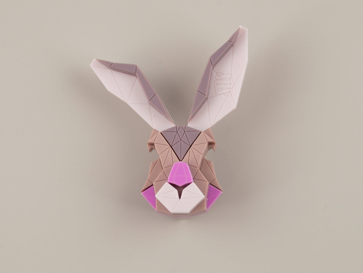 Bunny Brooch - Lavender Kiss