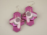 Bumblebee & Hive Earrings - Lavender Kiss