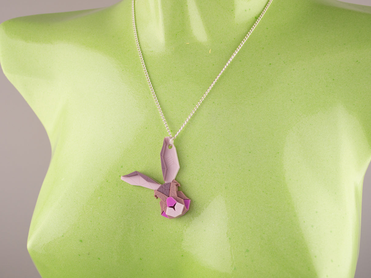 Bunny Necklace - Lavender Kiss