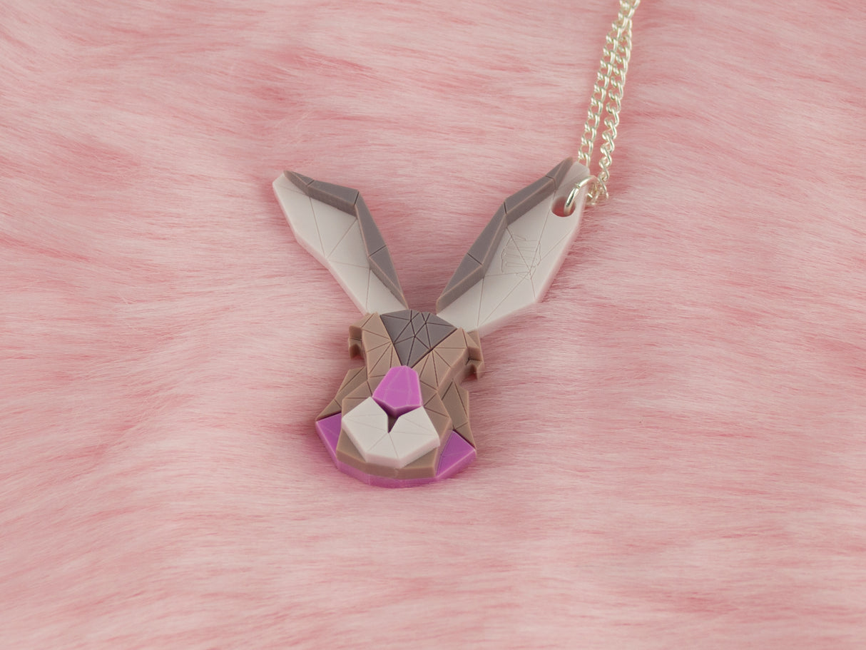 Bunny Necklace - Lavender Kiss