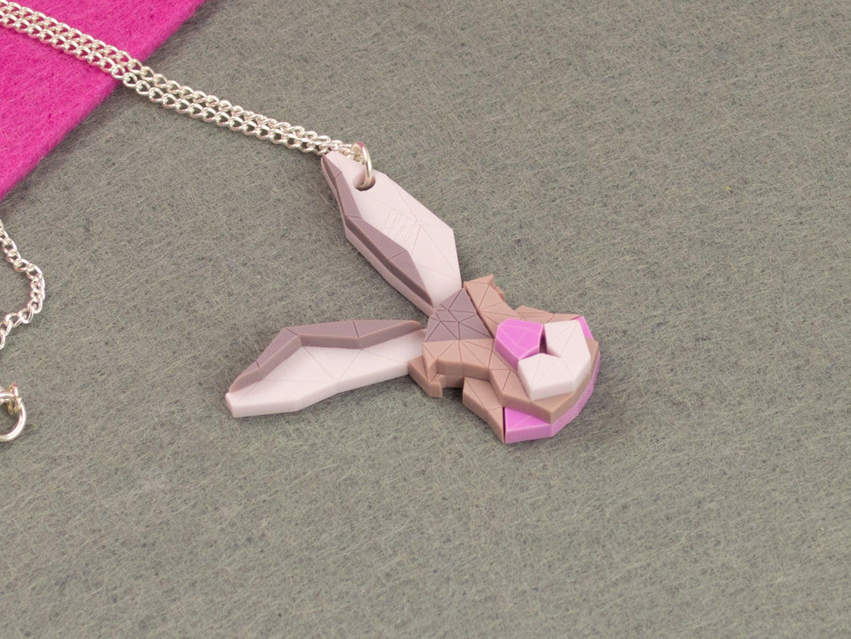 Bunny Necklace - Lavender Kiss