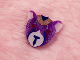 Cheetah Head Brooch - Euphoria