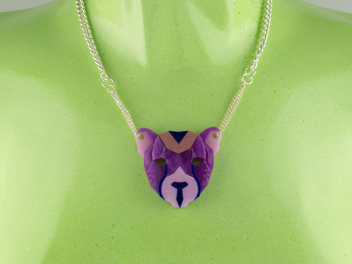 Cheetah Head Necklace - Euphoria