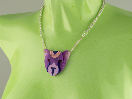 Cheetah Head Necklace - Euphoria