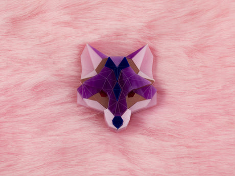 Fox Head Brooch - Euphoria