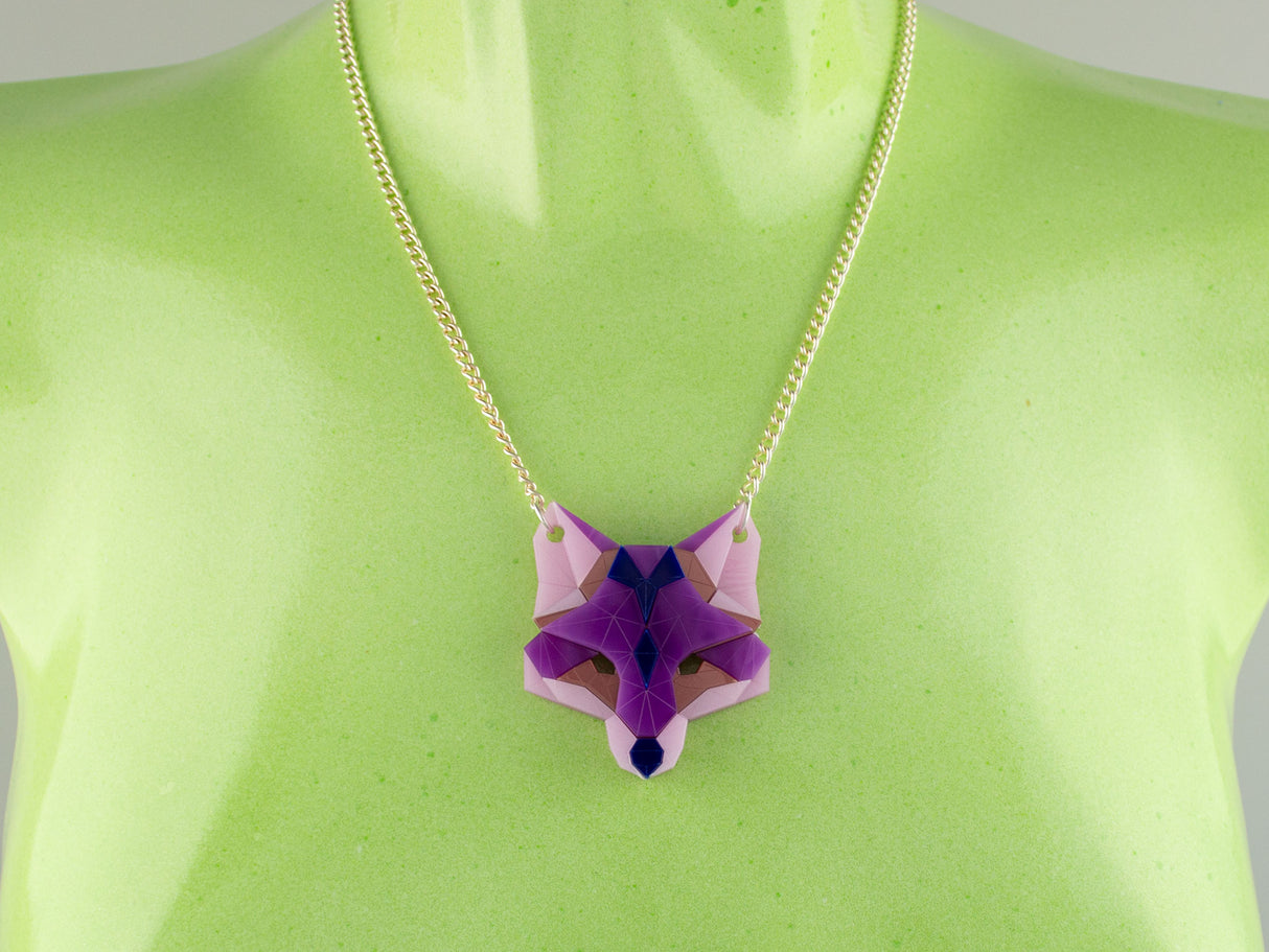 Fox Head Necklace - Euphoria