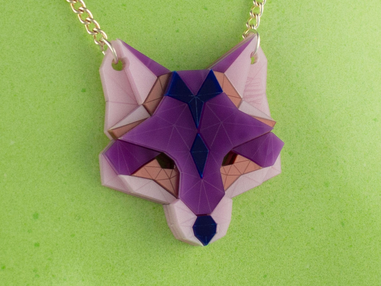 Fox Head Necklace - Euphoria