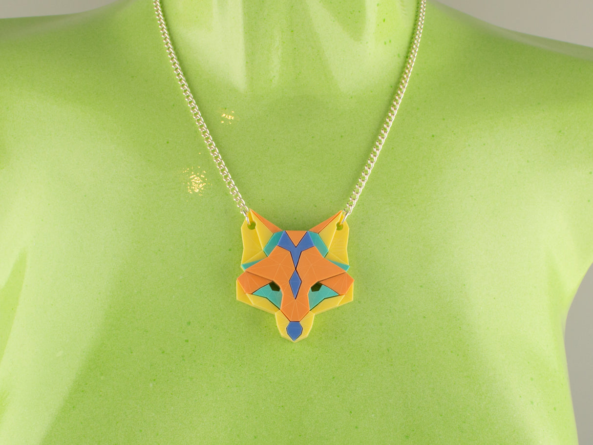 Fox Head Necklace - Playtime