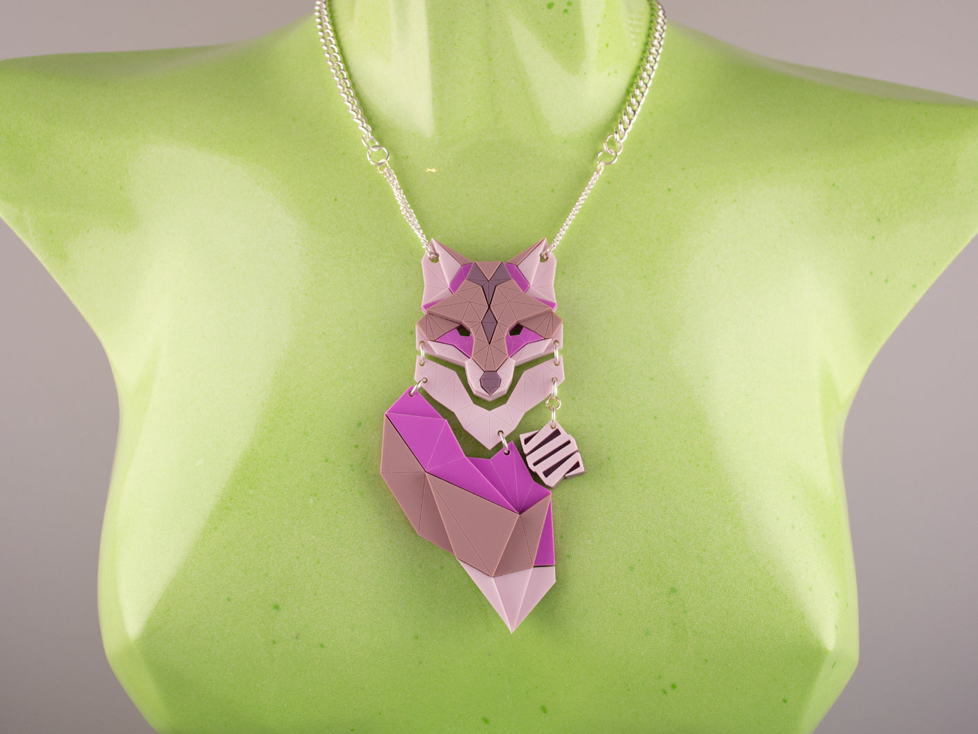 Fox Necklace - Lavender Kiss