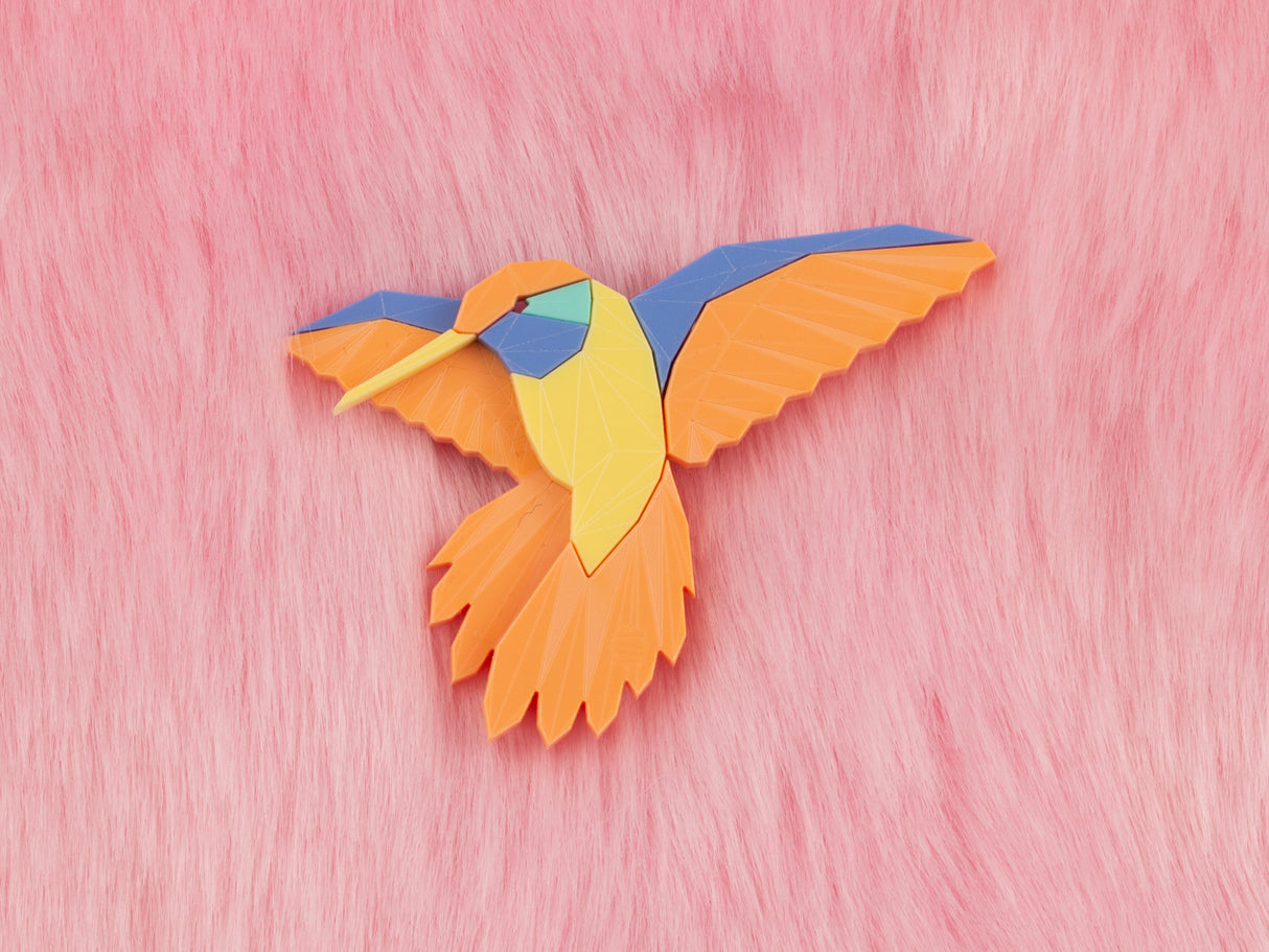 Hummingbird Brooch - Playtime