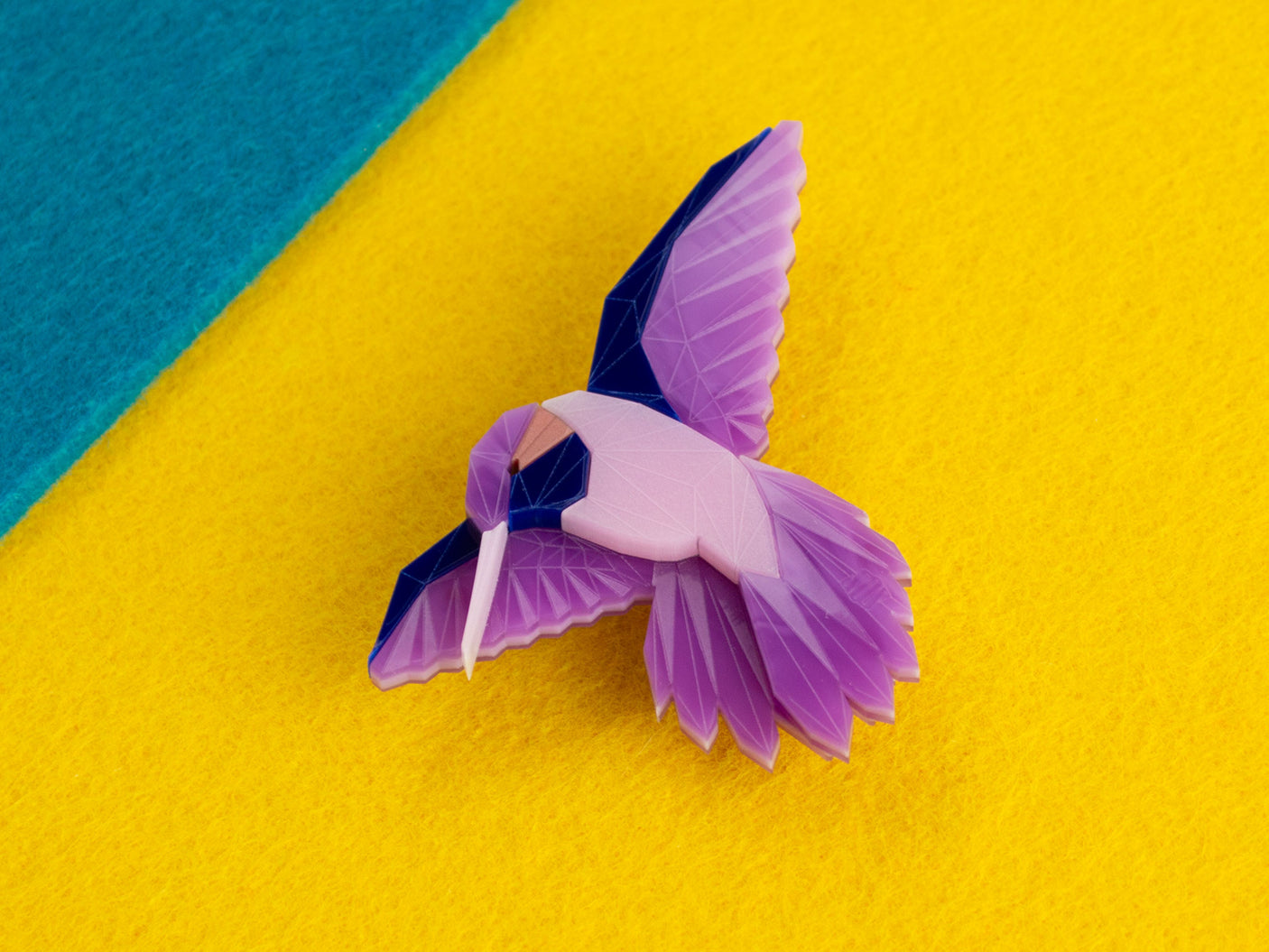 Hummingbird Brooch - Euphoria