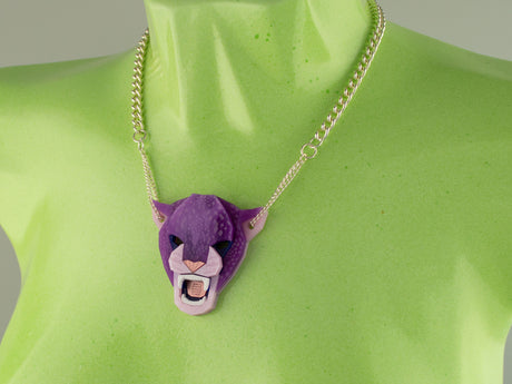 Jaguar Head Necklace - Euphoria