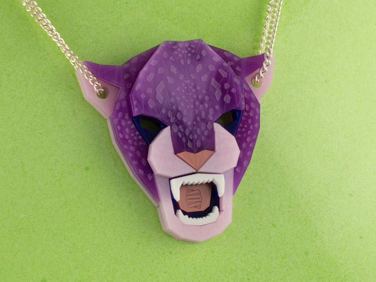 Jaguar Head Necklace - Euphoria