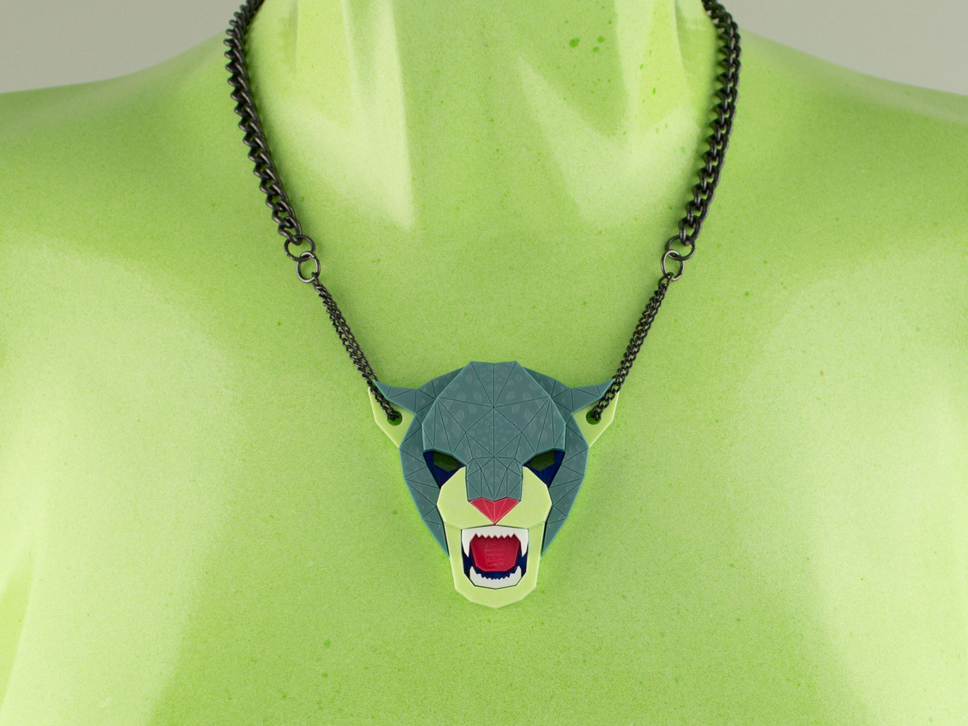 Jaguar Head Necklace - Speedway