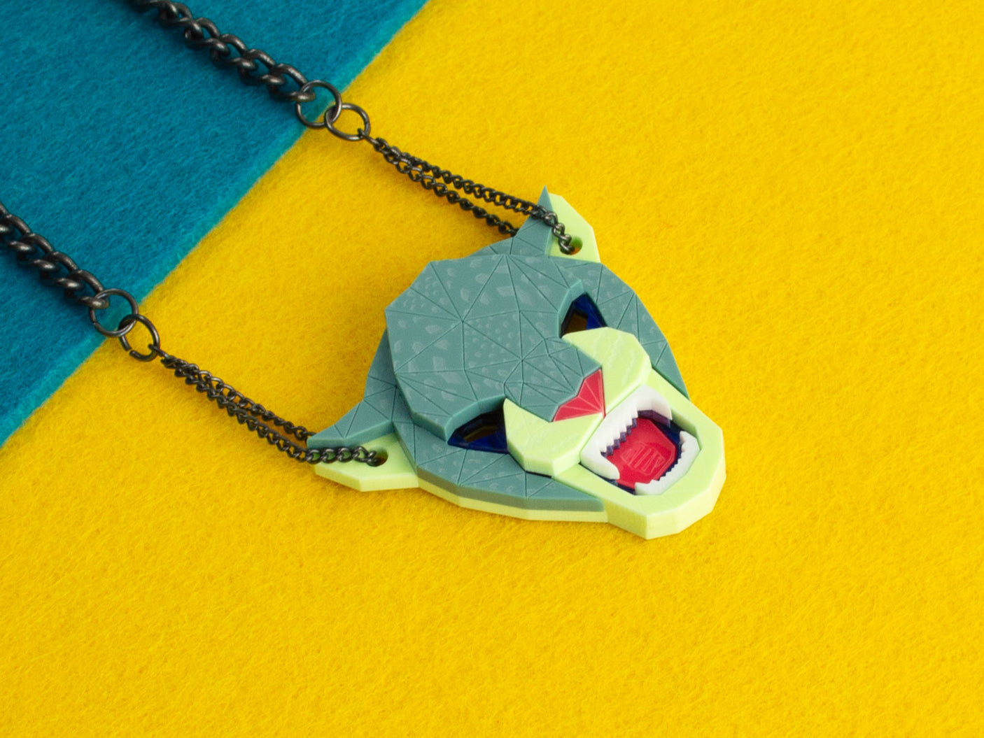 Jaguar Head Necklace - Speedway