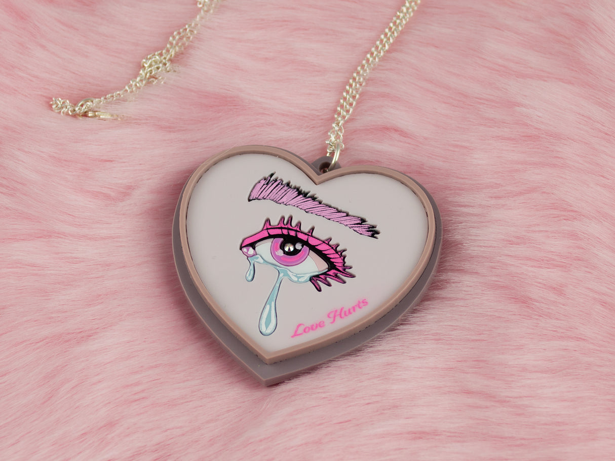 Love Hurts Pendant - Lavender Kiss