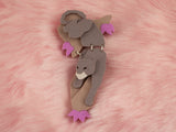 Panther Brooch - Lavender Kiss