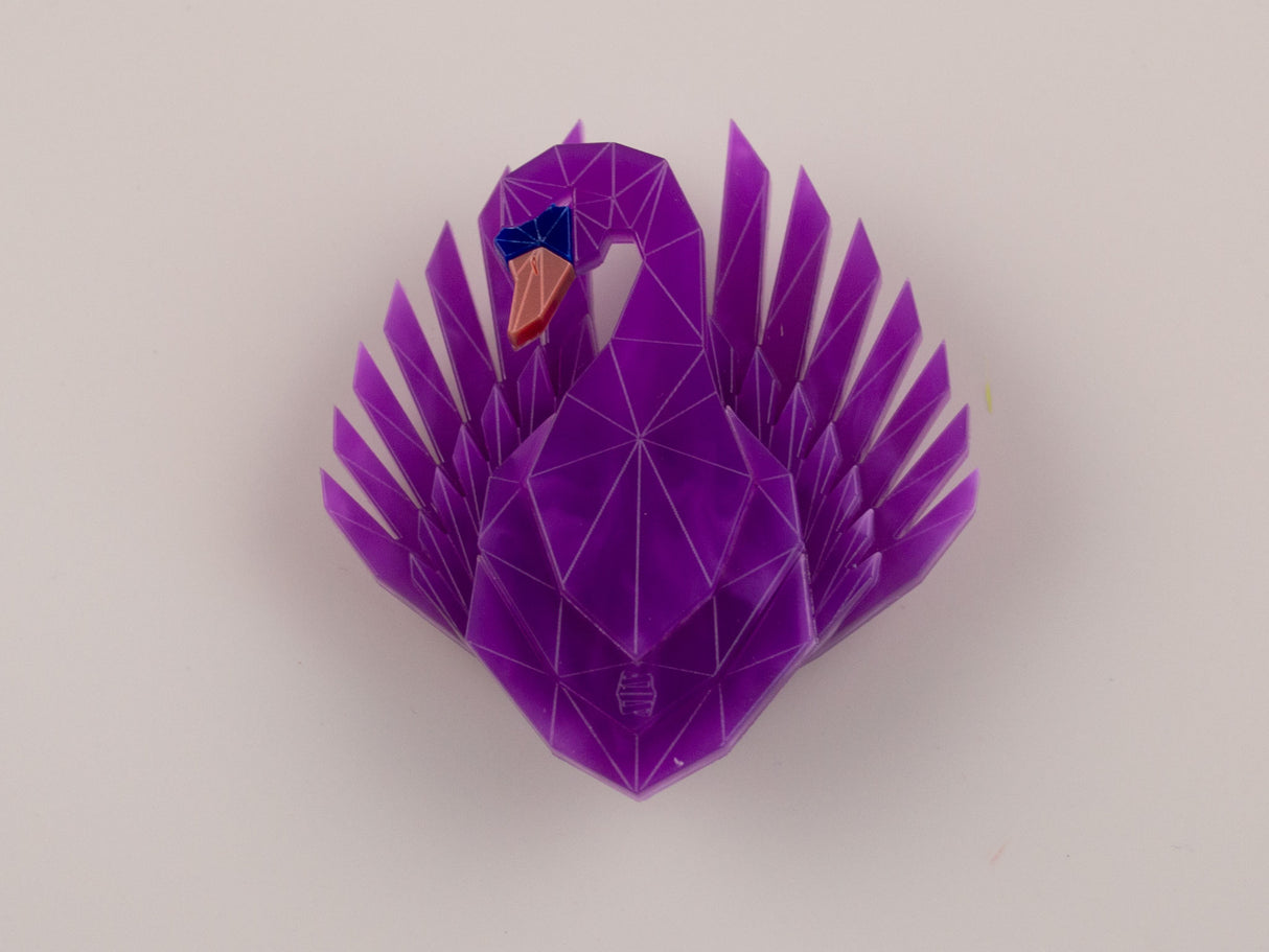 Swan Brooch - Euphoria