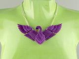 Swan Statement Necklace - Euphoria