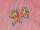 Tree Frog Earrings - Playtime