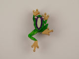 Tree Frog Brooch - King Cobra