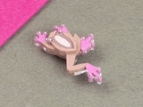 Tree Frog Brooch - Lavender Kiss